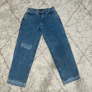 pretty little thing denim jeans